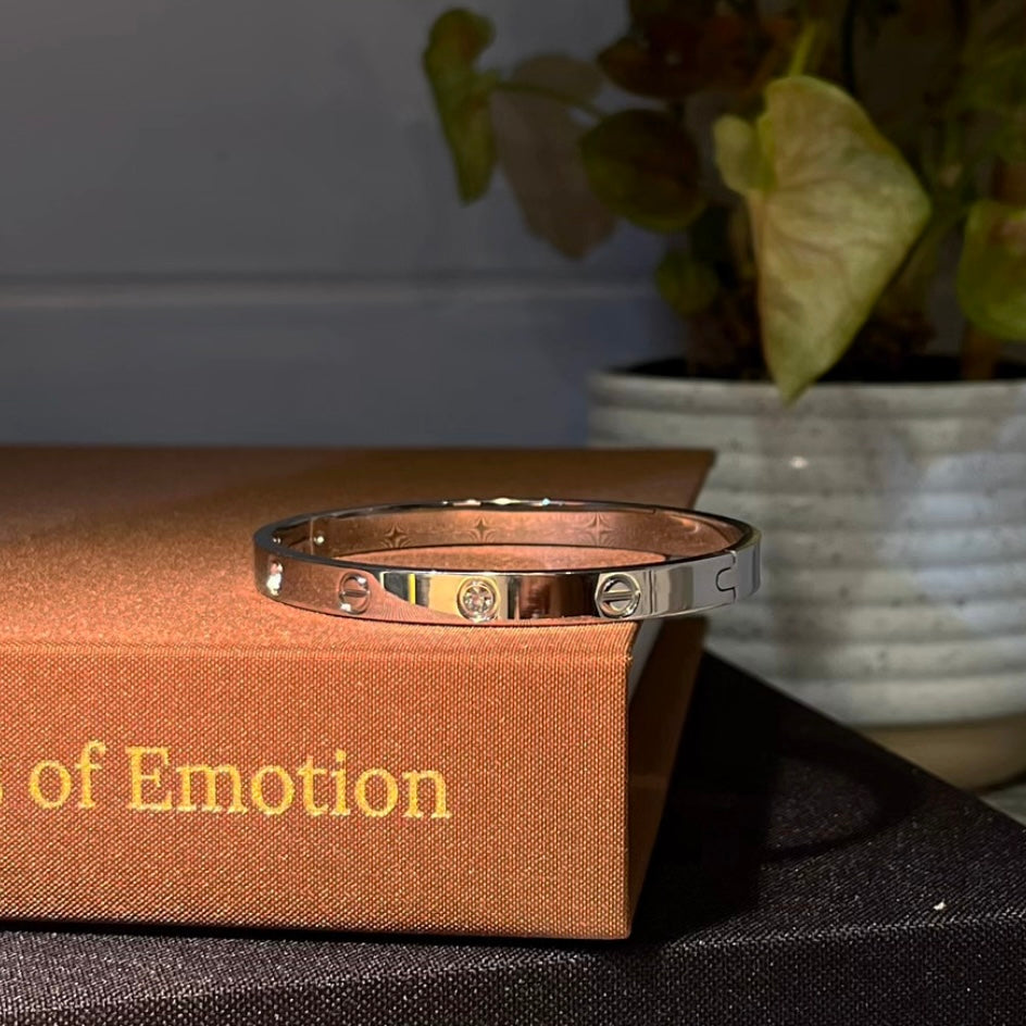 Silver Studded Bangle