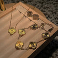 Clover Bloom Set - Gold