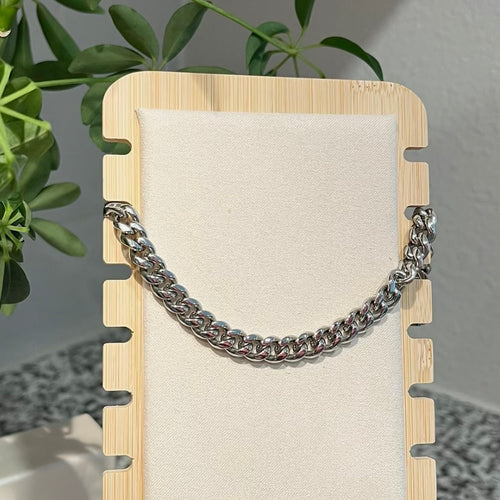 Chain Link Bracelet- Silver