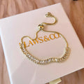 Baguette Tennis Bracelet - Gold